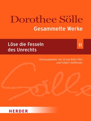 cover image of Gesammelte Werke Band 11